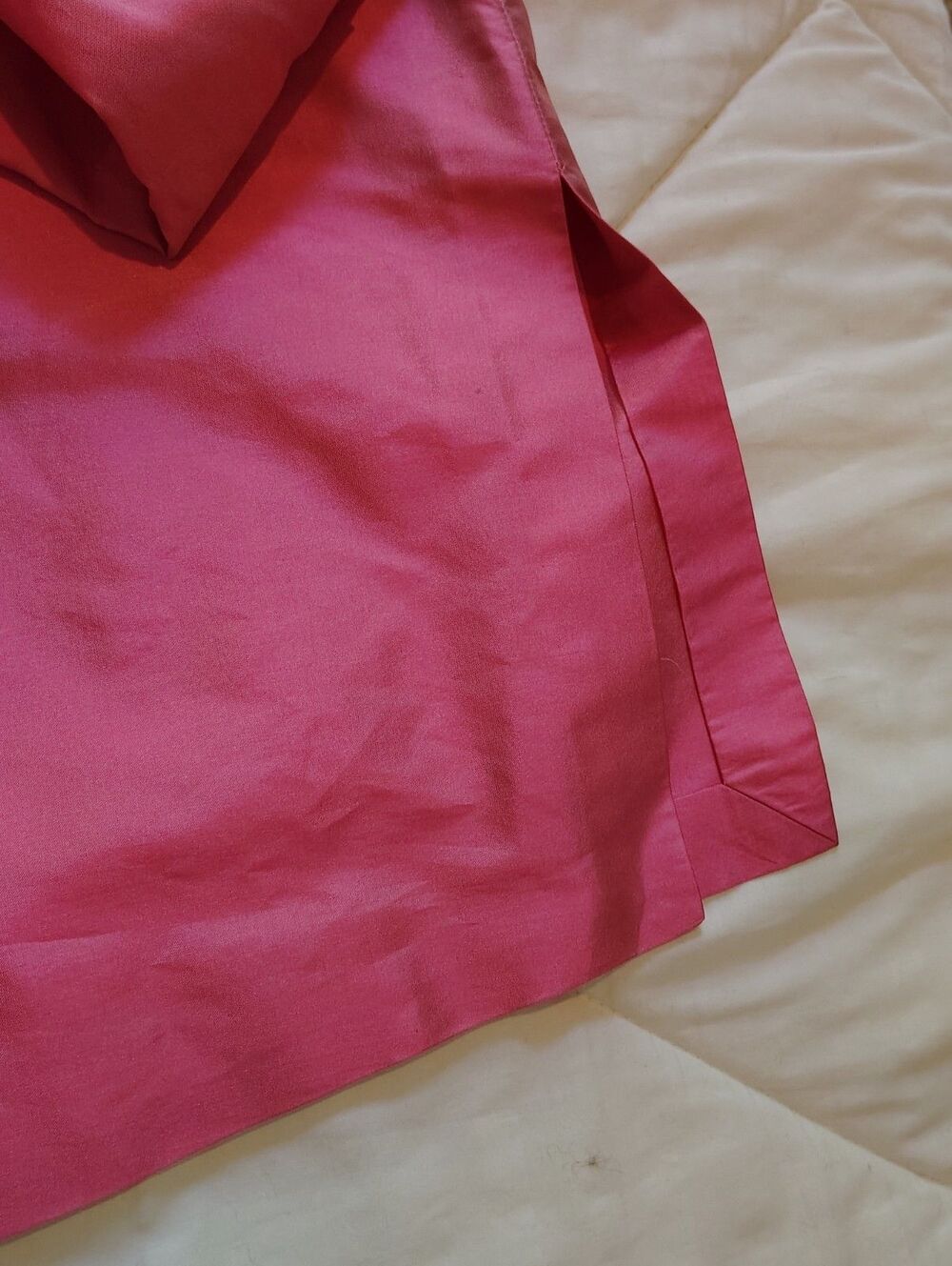 Linda Allard Ellen Tracy Pink Silk Button Up Shirt Blouse Sz 14 Pink Ribbon - Picture 6 of 10